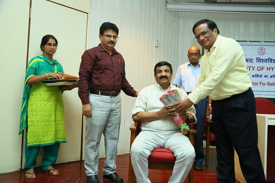 University of Hyderabad Retirement Function photo 6