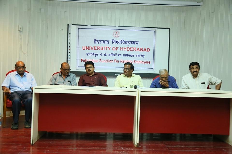 University of Hyderabad Retirement Function photo 7