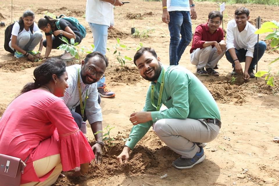 Ganpat University Mehsana Plantation photo 3