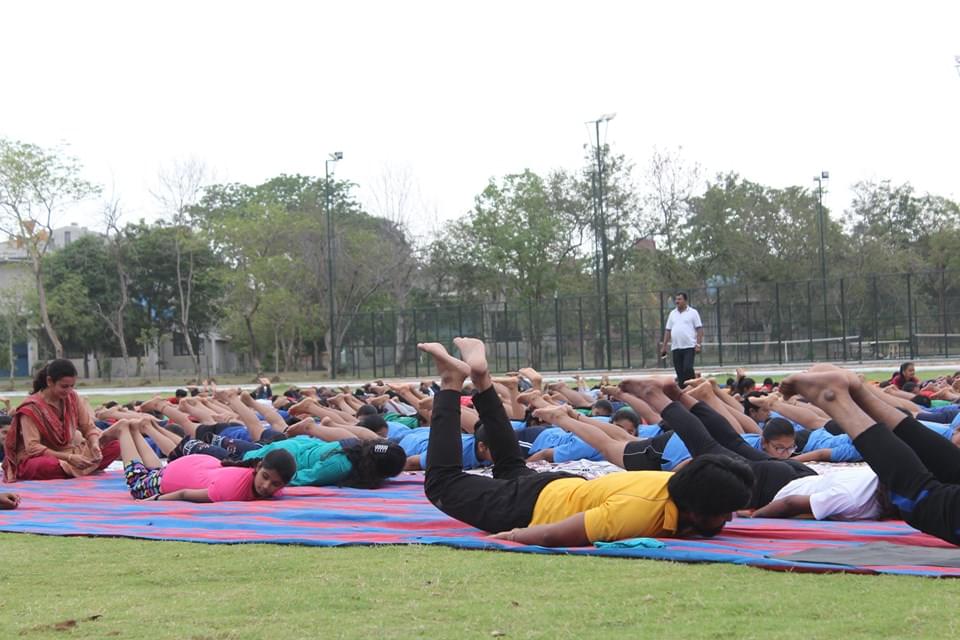 Ganpat University Mehsana International Yoga Day photo 3