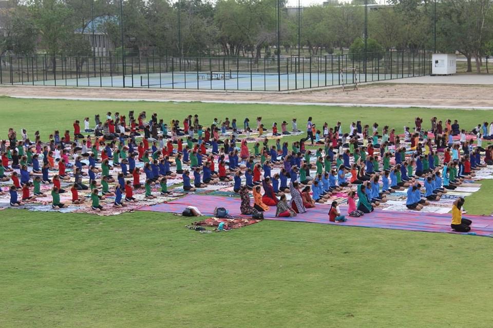 Ganpat University Mehsana International Yoga Day photo 4