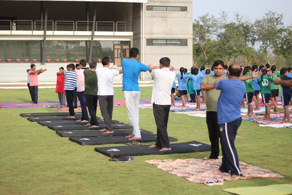 Ganpat University Mehsana International Yoga Day photo 5
