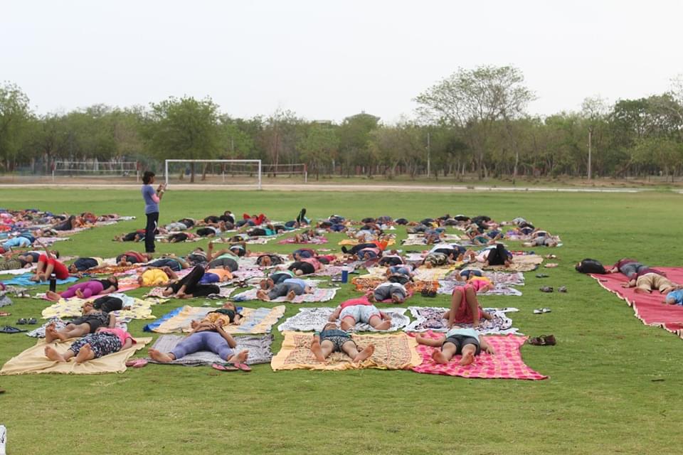Ganpat University Mehsana International Yoga Day photo 6