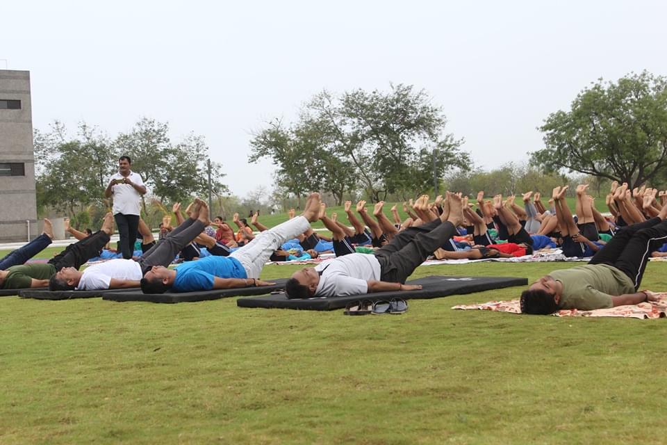 Ganpat University Mehsana International Yoga Day photo 7