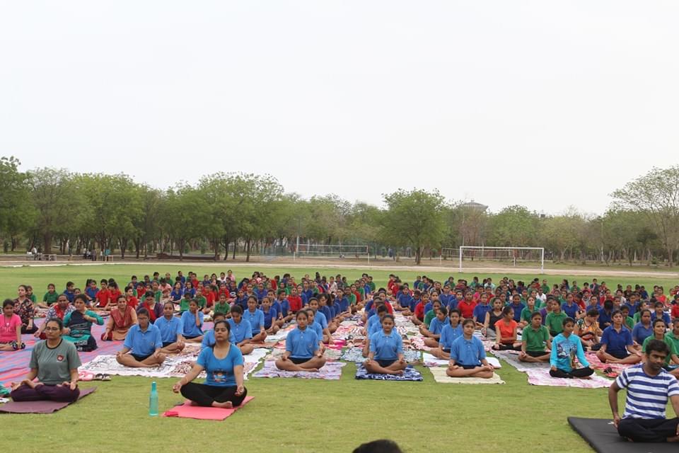 Ganpat University Mehsana International Yoga Day photo 12