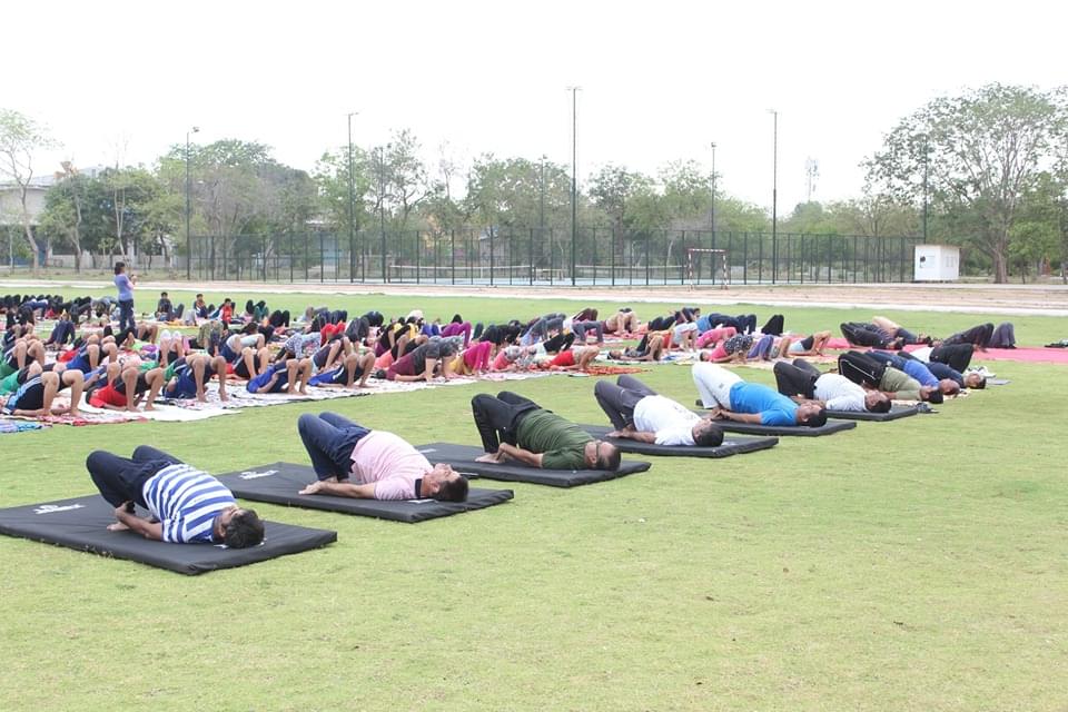 Ganpat University Mehsana International Yoga Day photo 14