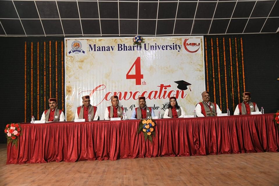 Manav Bharti University Solan Convocation photo 1