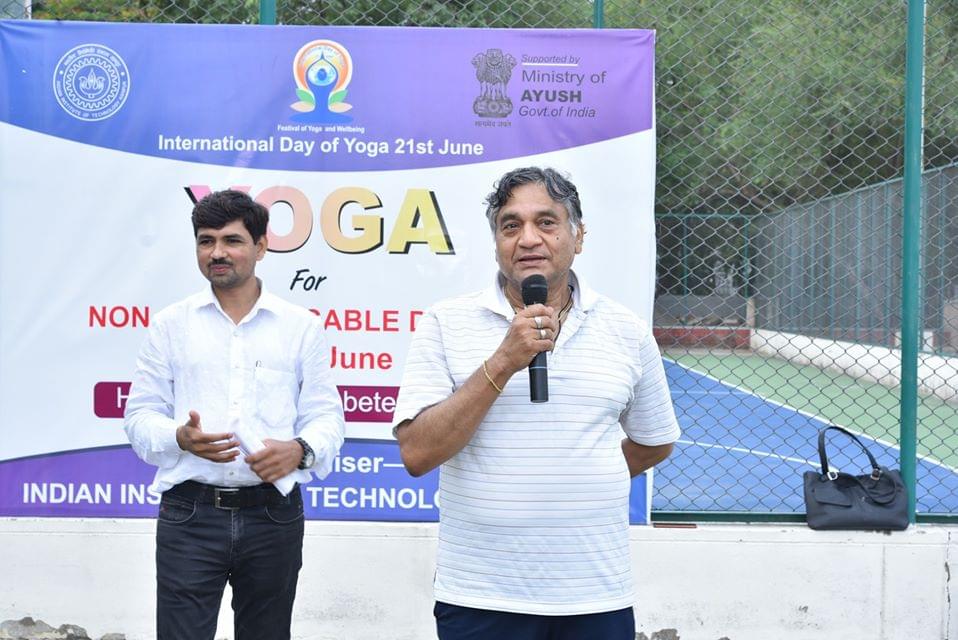 IIT Kanpur Yoga Day photo 1