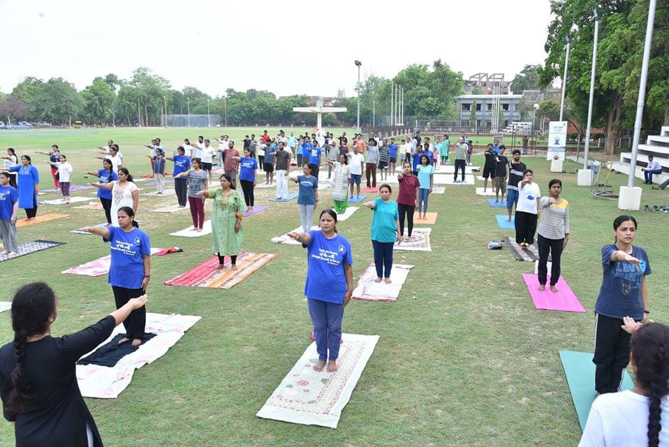 IIT Kanpur Yoga Day photo 3