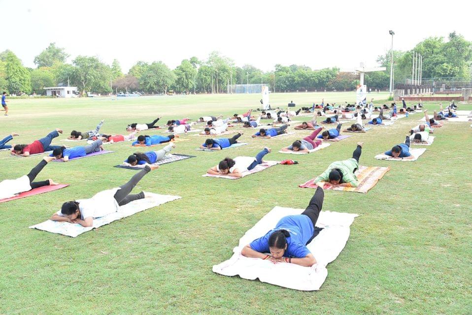 IIT Kanpur Yoga Day photo 4