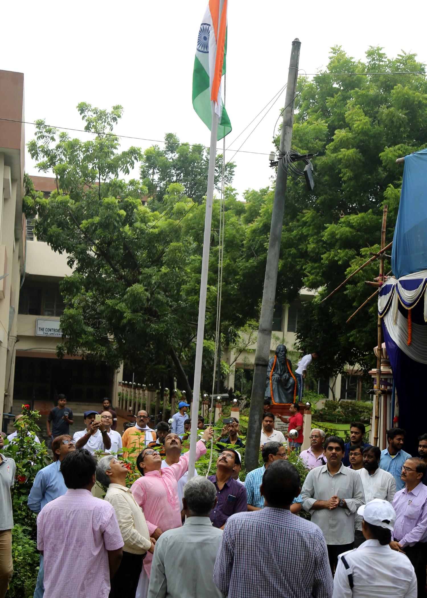 University of Burdwan Bardhaman Independence Day Celebration photo 1