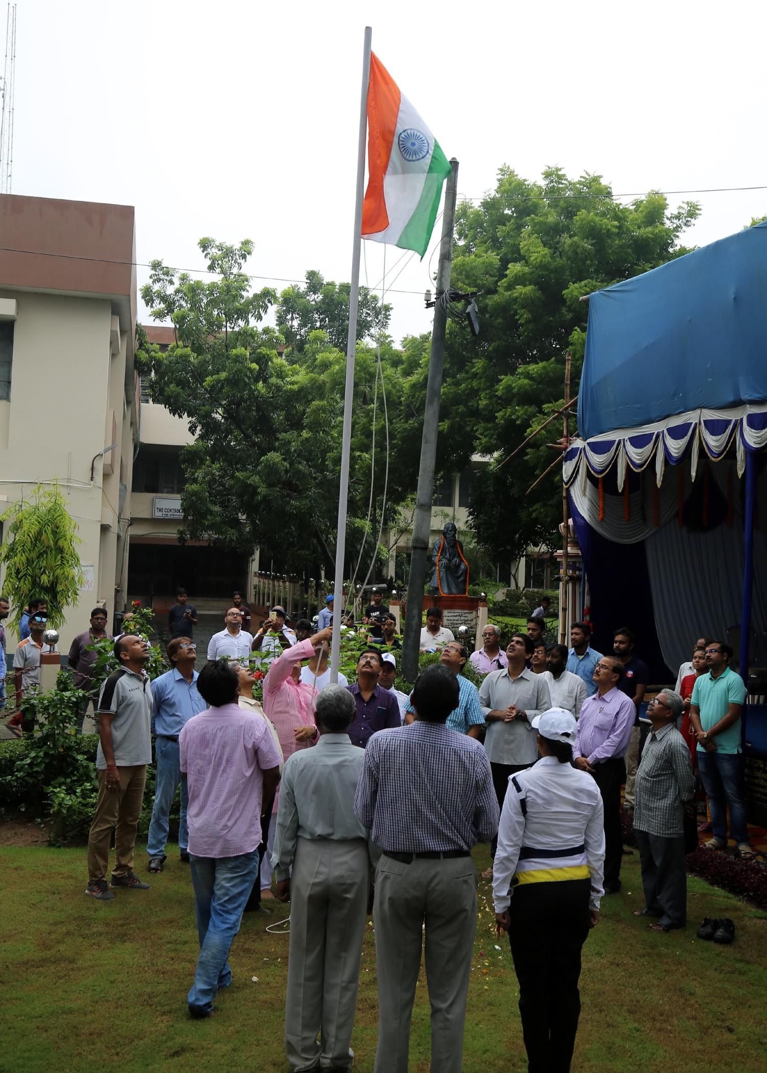 University of Burdwan Bardhaman Independence Day Celebration photo 2