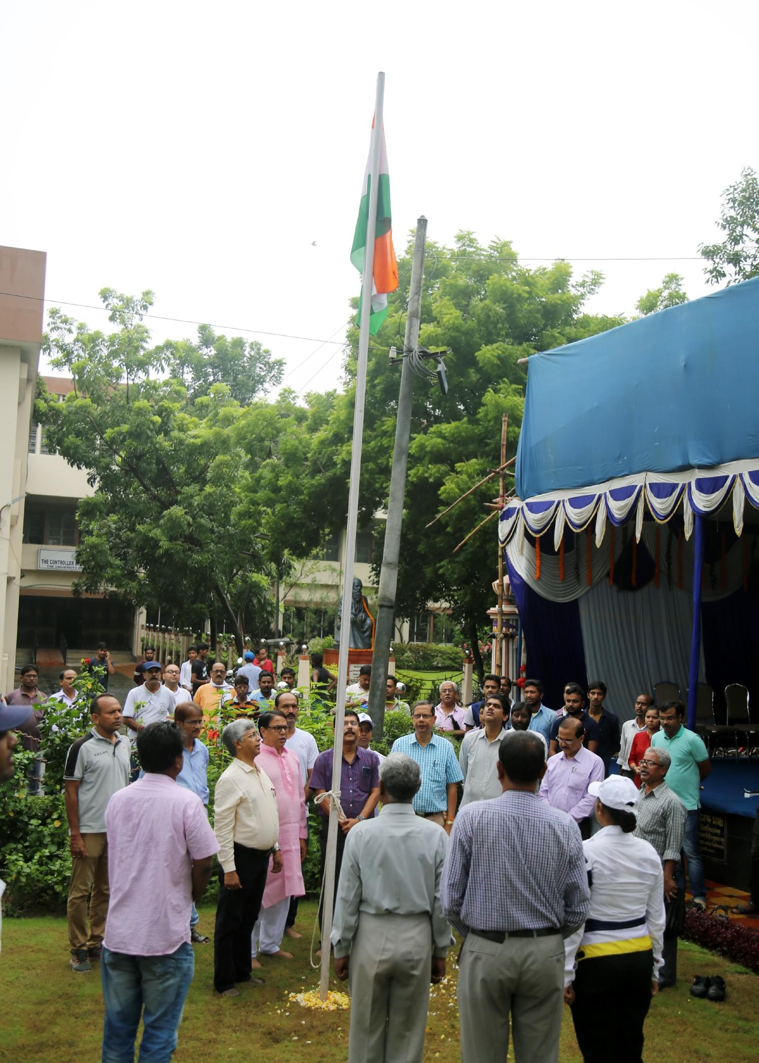 University of Burdwan Bardhaman Independence Day Celebration photo 3