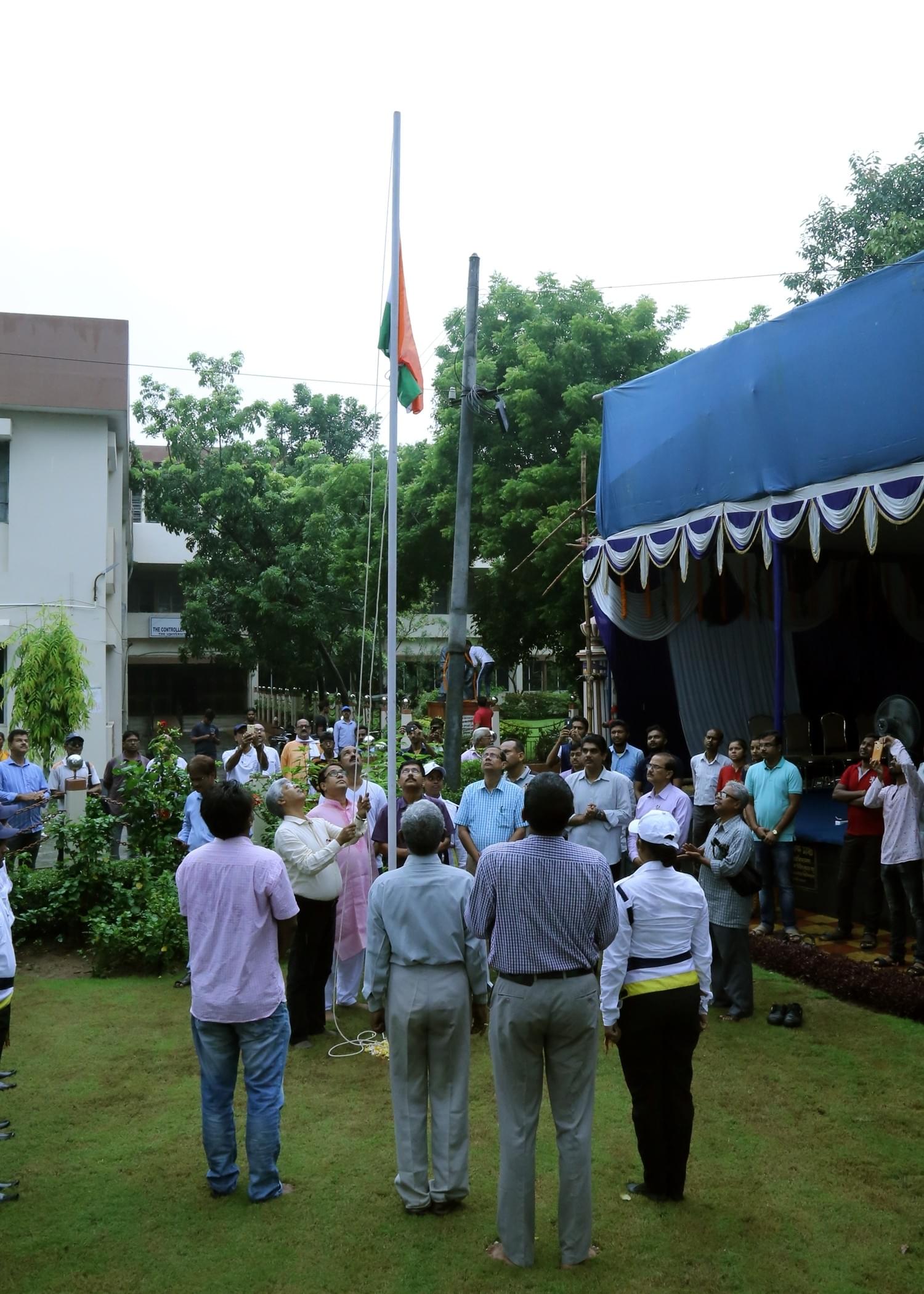University of Burdwan Bardhaman Independence Day Celebration photo 6