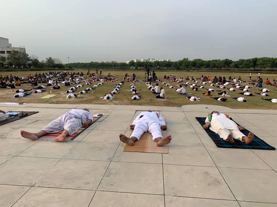 University Institute of Engineering and Technology Lucknow International Yoga Day photo 9