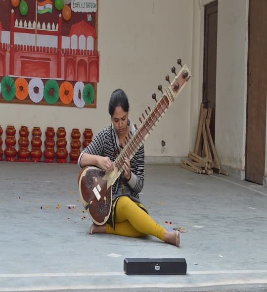 Daulat Ram College Republic Day Celebration photo 6