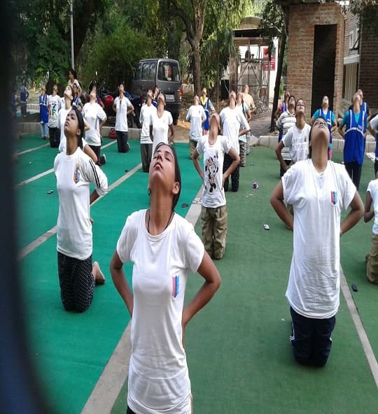 Daulat Ram College Yoga Day photo 8