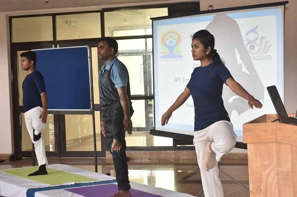 IISER Kolkata International Yoga Day photo 1