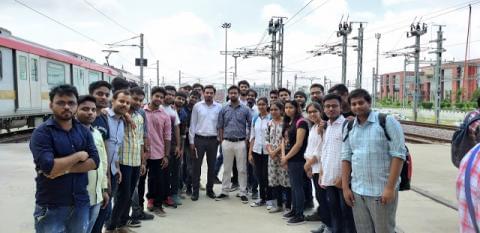 IET Lucknow Industrial Visit at LMRC photo 1