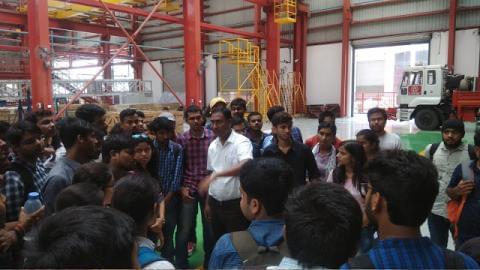 IET Lucknow Industrial Visit at LMRC photo 5