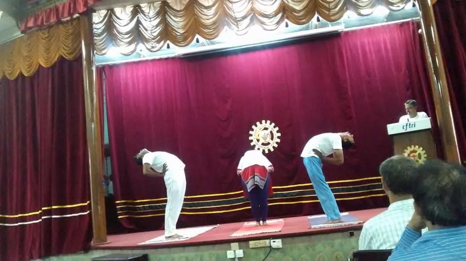 CFTRI Yoga Day photo 3