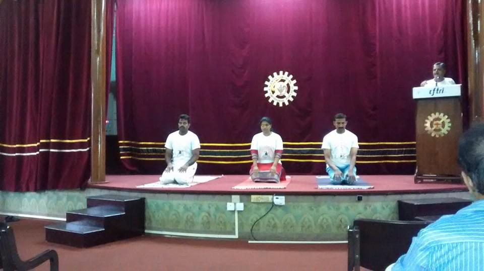 CFTRI Yoga Day photo 4