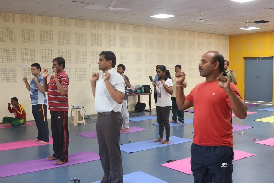 IIT Hyderabad Yoga Day photo 2