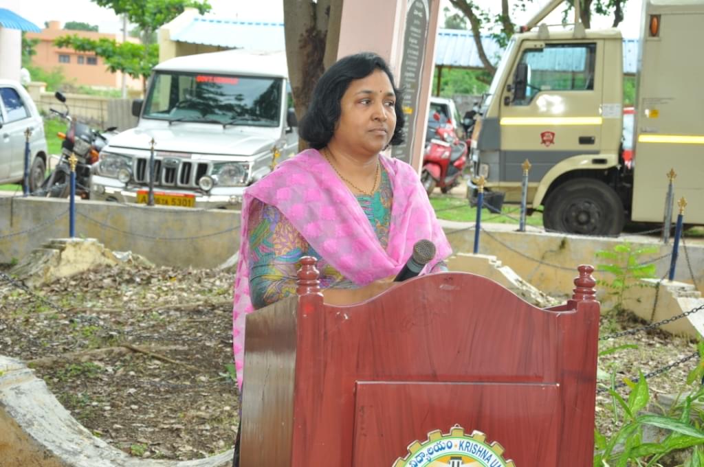 Krishna University Machilipatnam Independence Day Celebration photo 6