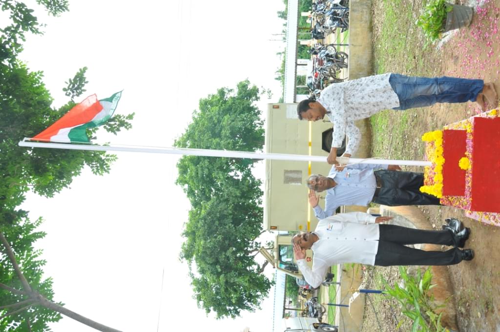Krishna University Machilipatnam Independence Day Celebration photo 9