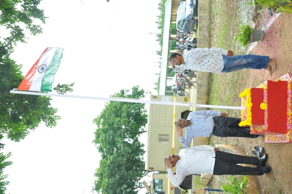 Krishna University Machilipatnam Independence Day Celebration photo 11