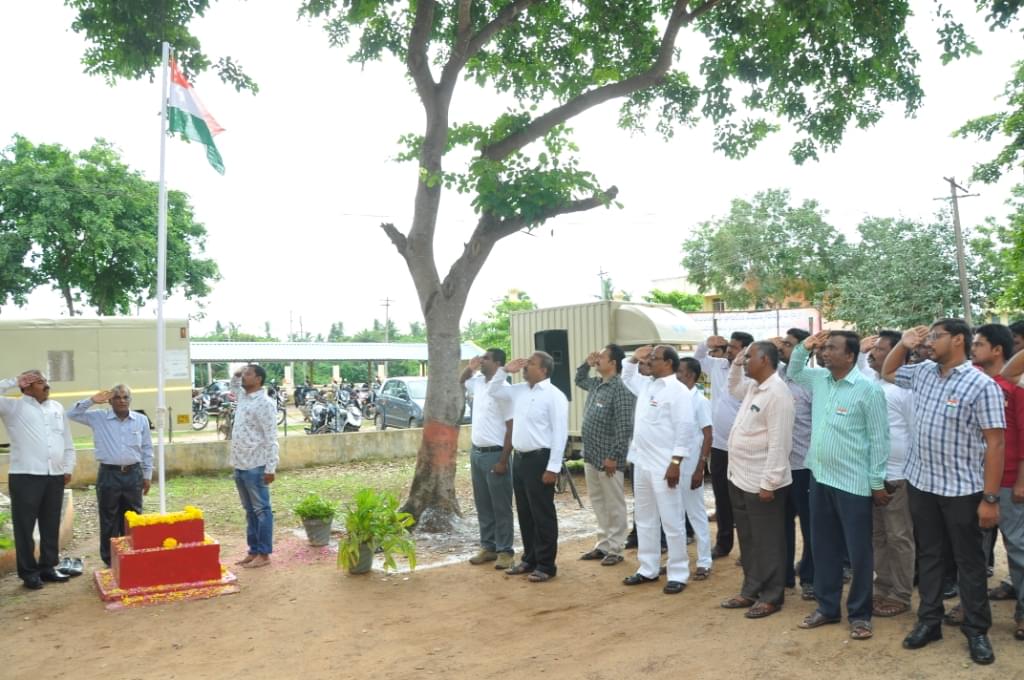 Krishna University Machilipatnam Independence Day Celebration photo 12