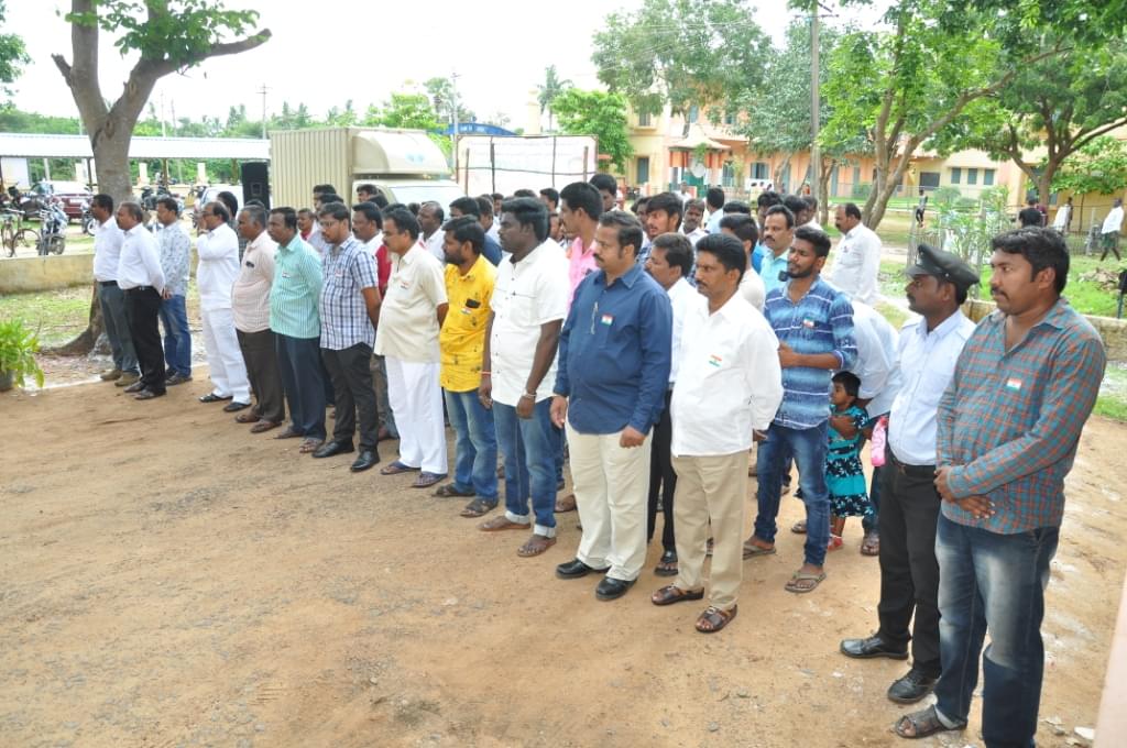 Krishna University Machilipatnam Independence Day Celebration photo 14