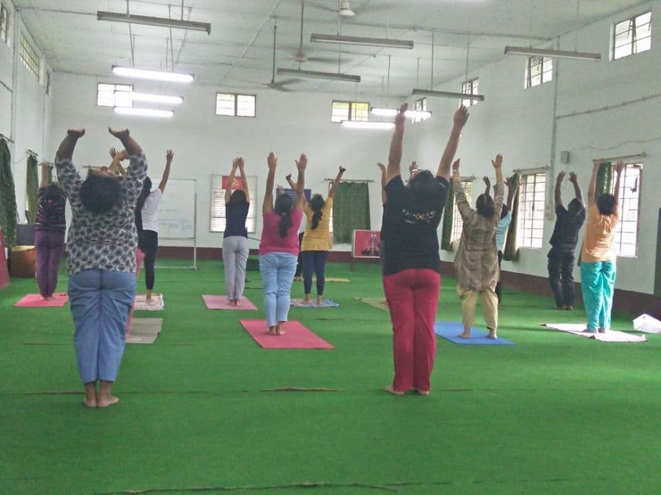 Tezpur University Yoga Day Celebration photo 14