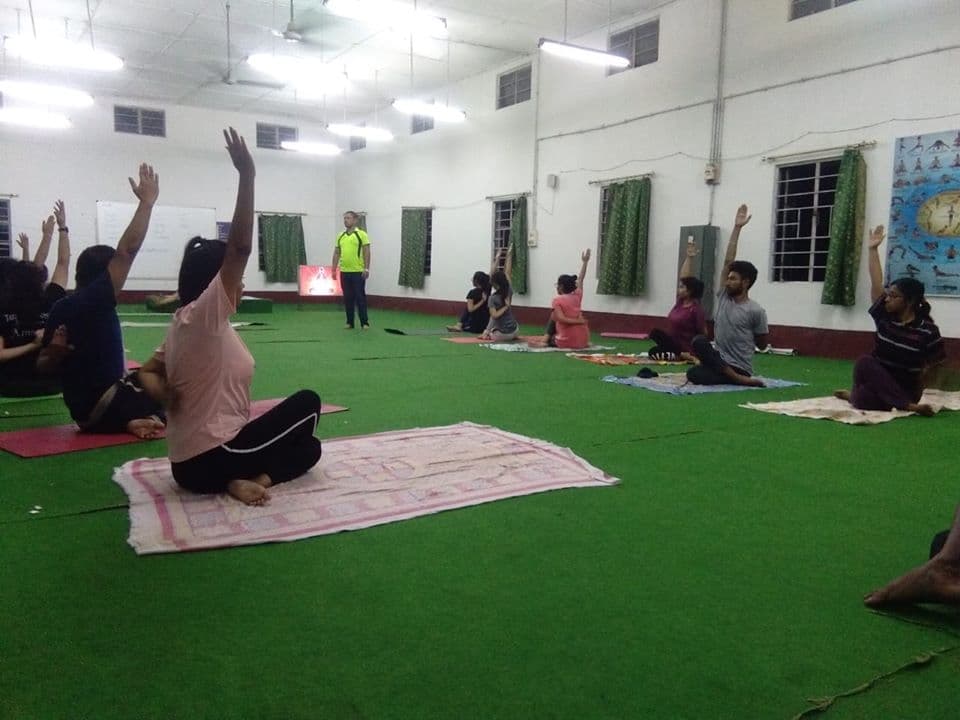 Tezpur University Yoga Day Celebration photo 15