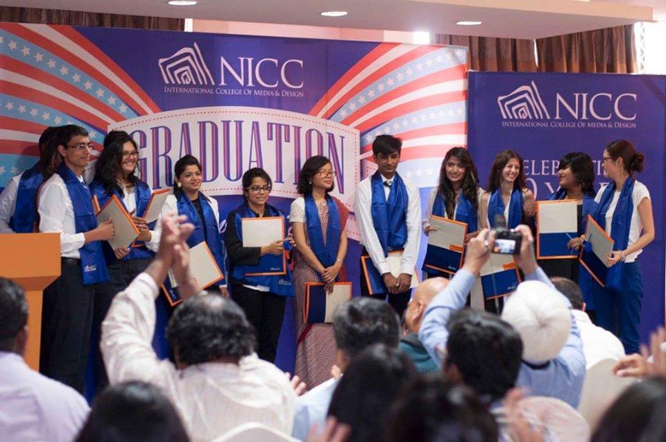 NICC International College of Design Bangalore Convocation photo 2