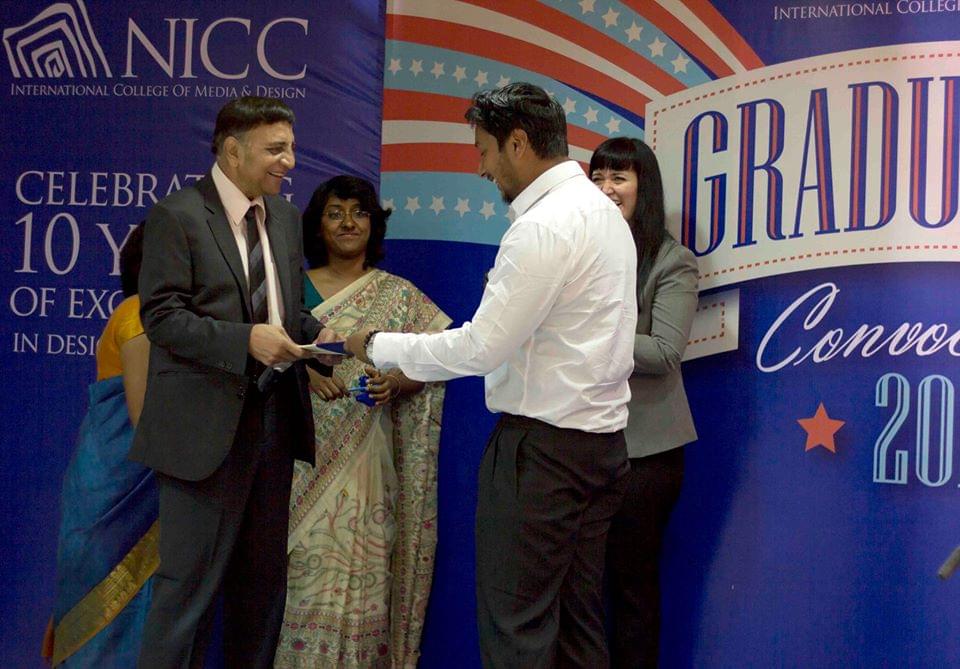 NICC International College of Design Bangalore Convocation photo 3