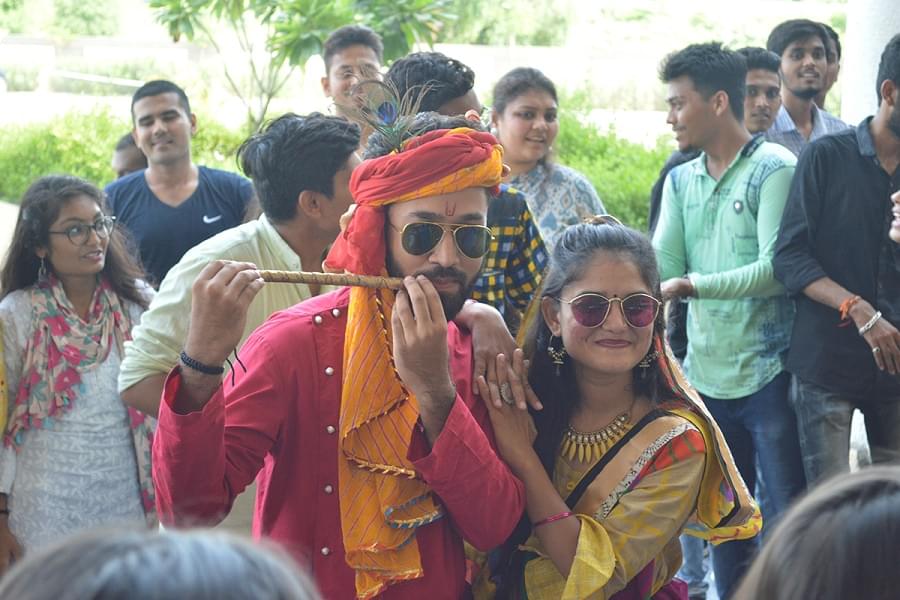 Narayana Business School Ahmedabad Janmasthmi Celebrations photo 6