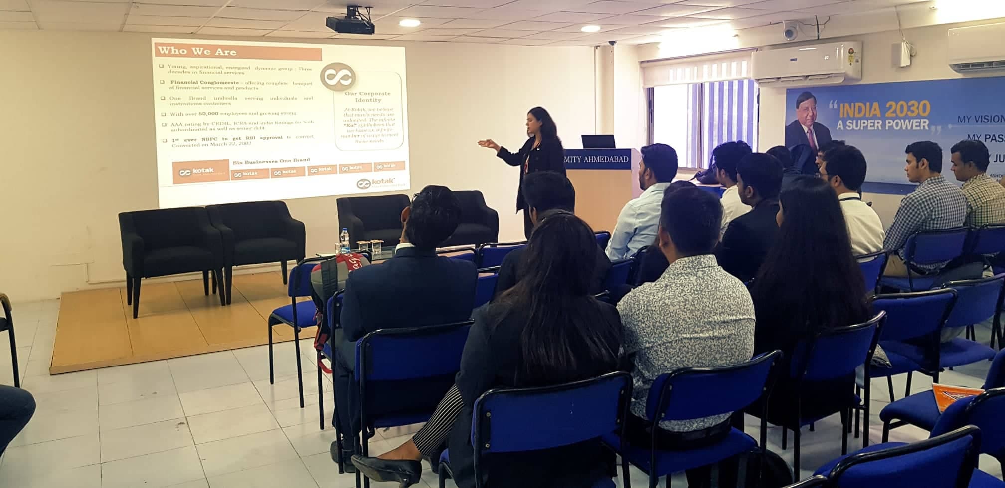 Amity Global Business School Ahmedabad Classroom photo 1