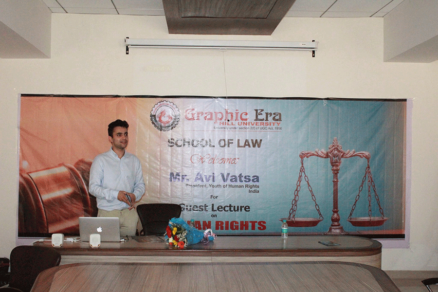 Graphic Era Hill University Dehradun Campus, School of Law Guest Lectures and Internships photo 1