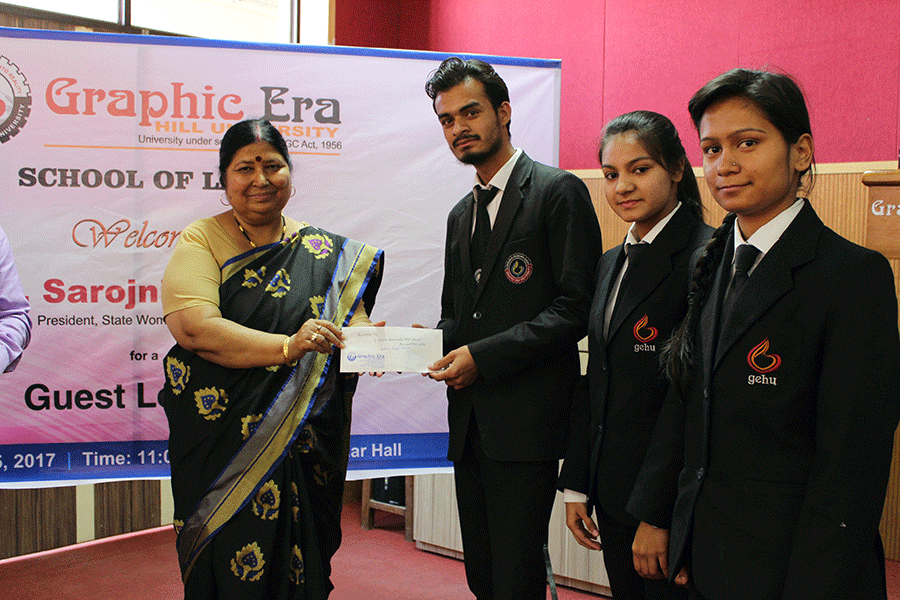 Graphic Era Hill University Dehradun Campus, School of Law Guest Lectures and Internships photo 2