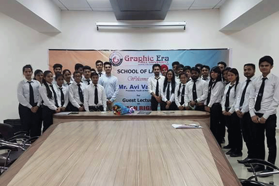 Graphic Era Hill University Dehradun Campus, School of Law Guest Lectures and Internships photo 4