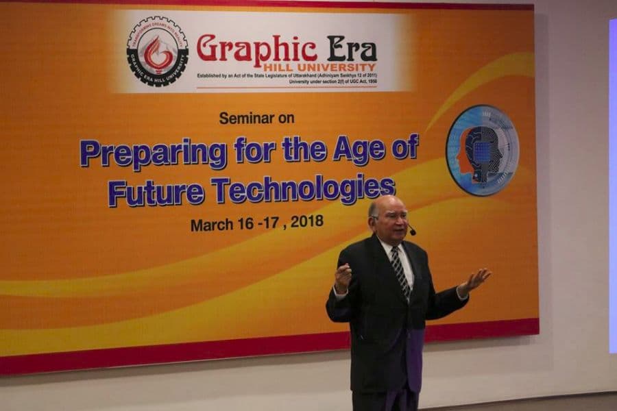Graphic Era Hill University Dehradun Campus, School of Management Guest Lecture photo 3