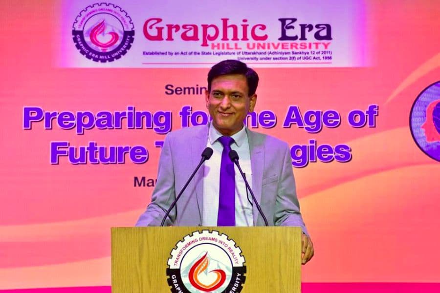 Graphic Era Hill University Dehradun Campus, School of Management Guest Lecture photo 4