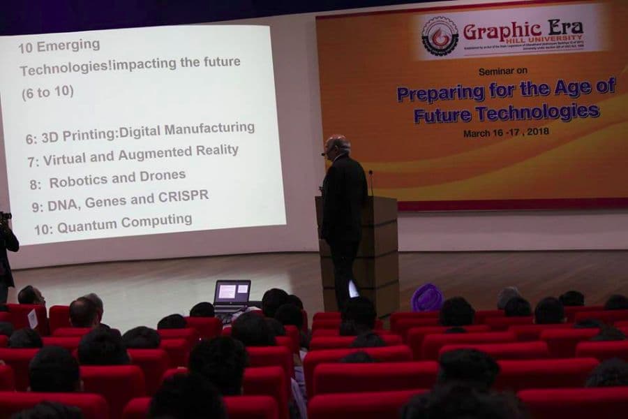 Graphic Era Hill University Dehradun Campus, School of Management Guest Lecture photo 5