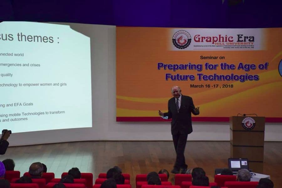 Graphic Era Hill University Dehradun Campus, School of Management Guest Lecture photo 7