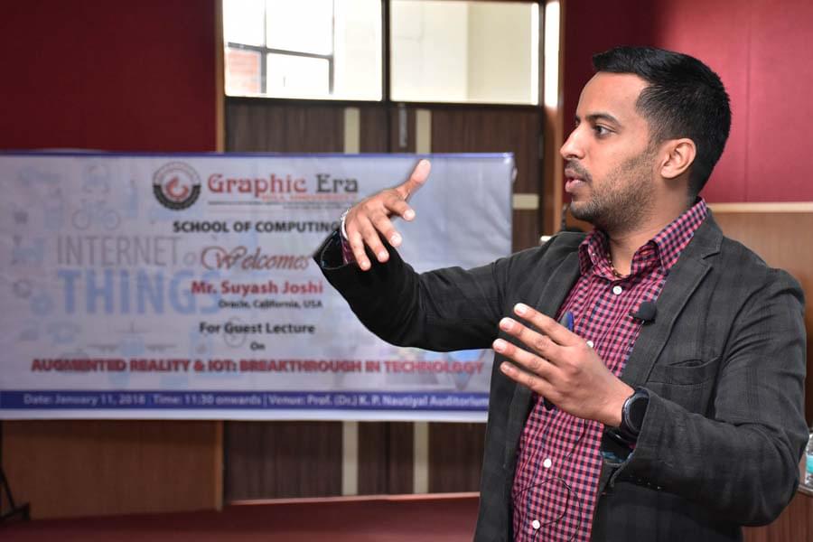 Graphic Era Hill University Dehradun Campus, School of Engineering and Technology Guest Lecture and Achievements photo 4