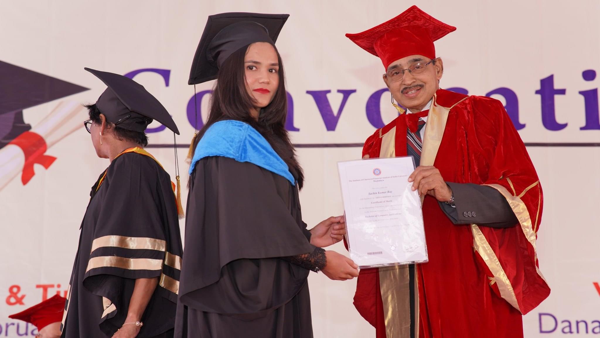 ICFAI University Shillong Convocation photo 1