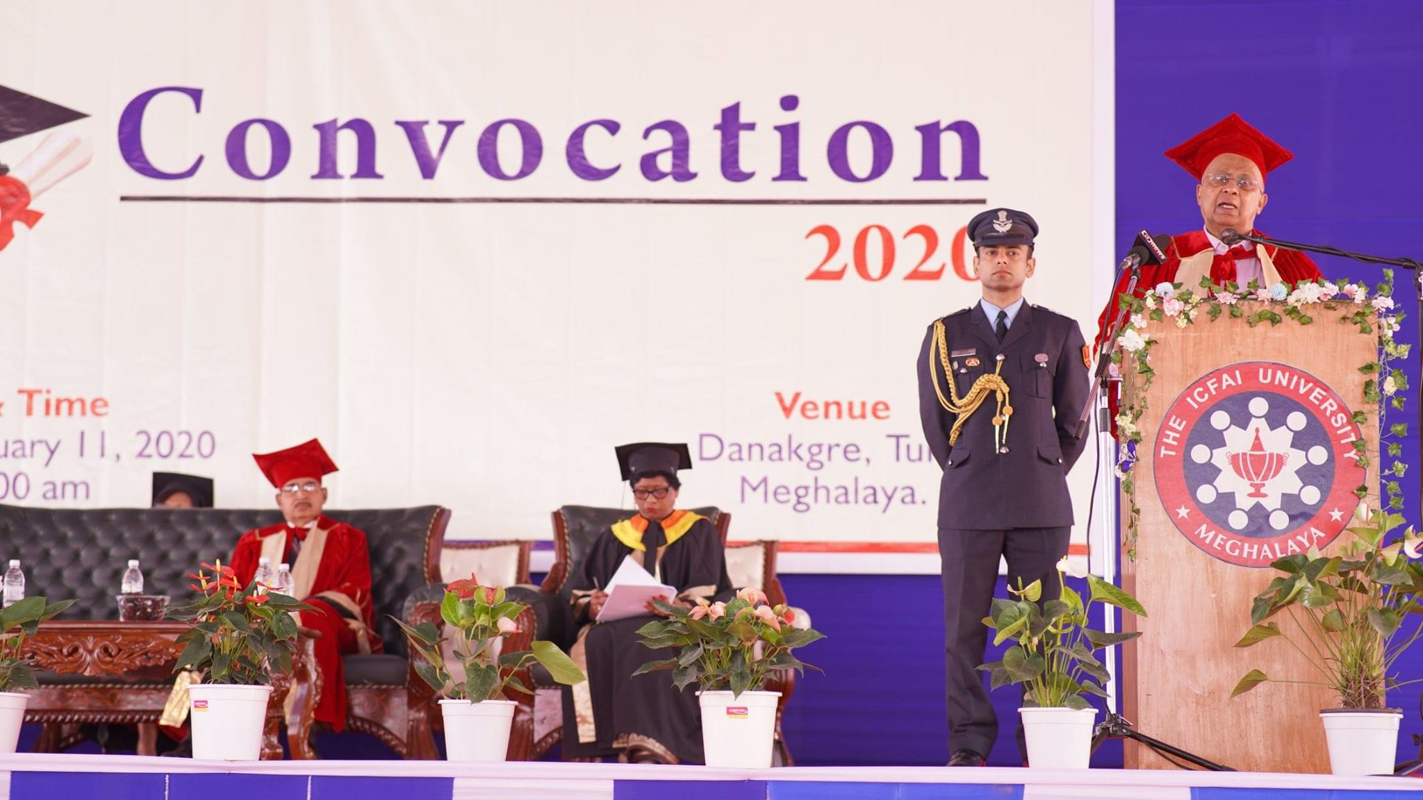 ICFAI University Shillong Convocation photo 19