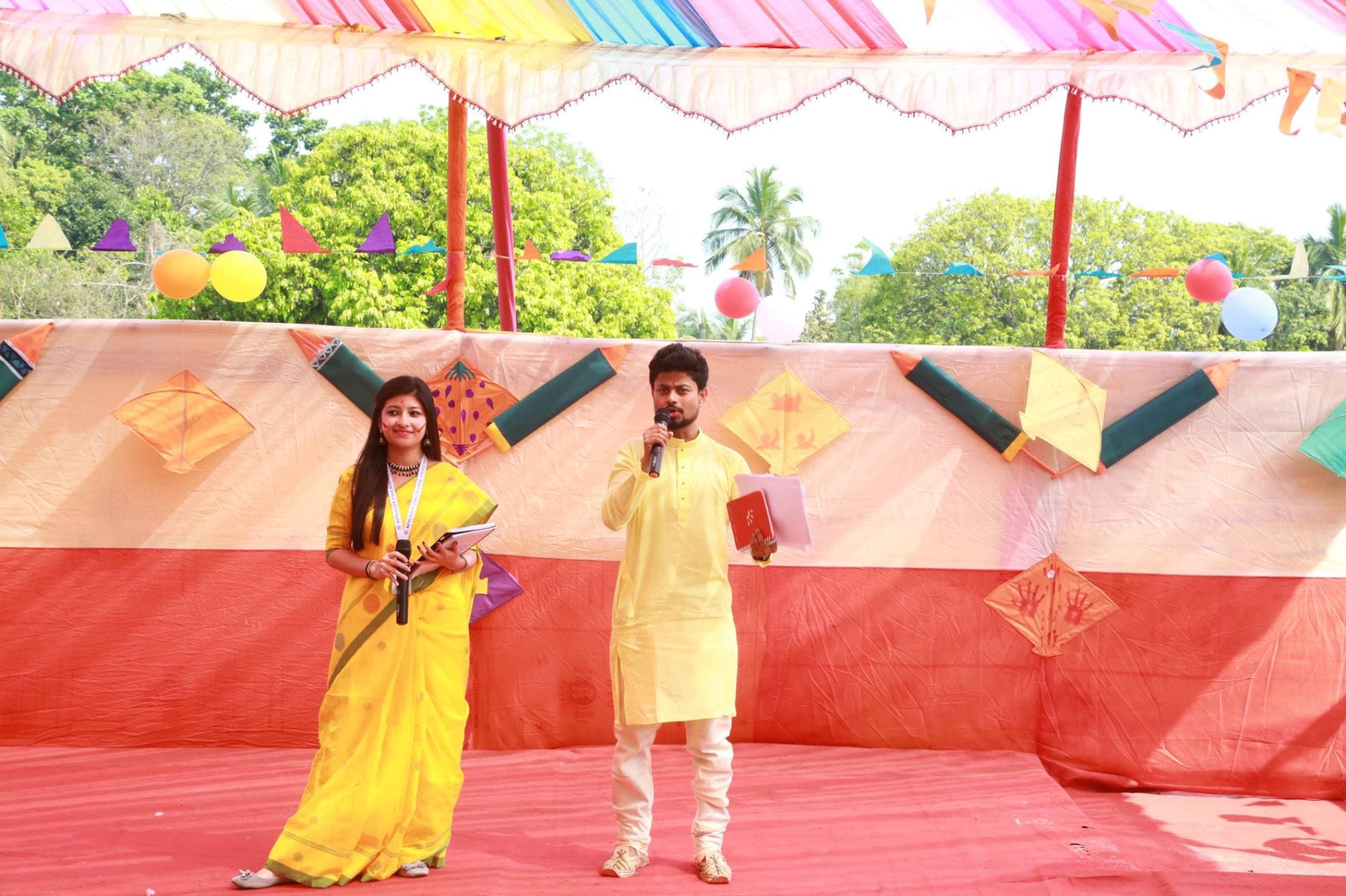 Kingston School of Management and Science Kolkata Basanta Utsav photo 1