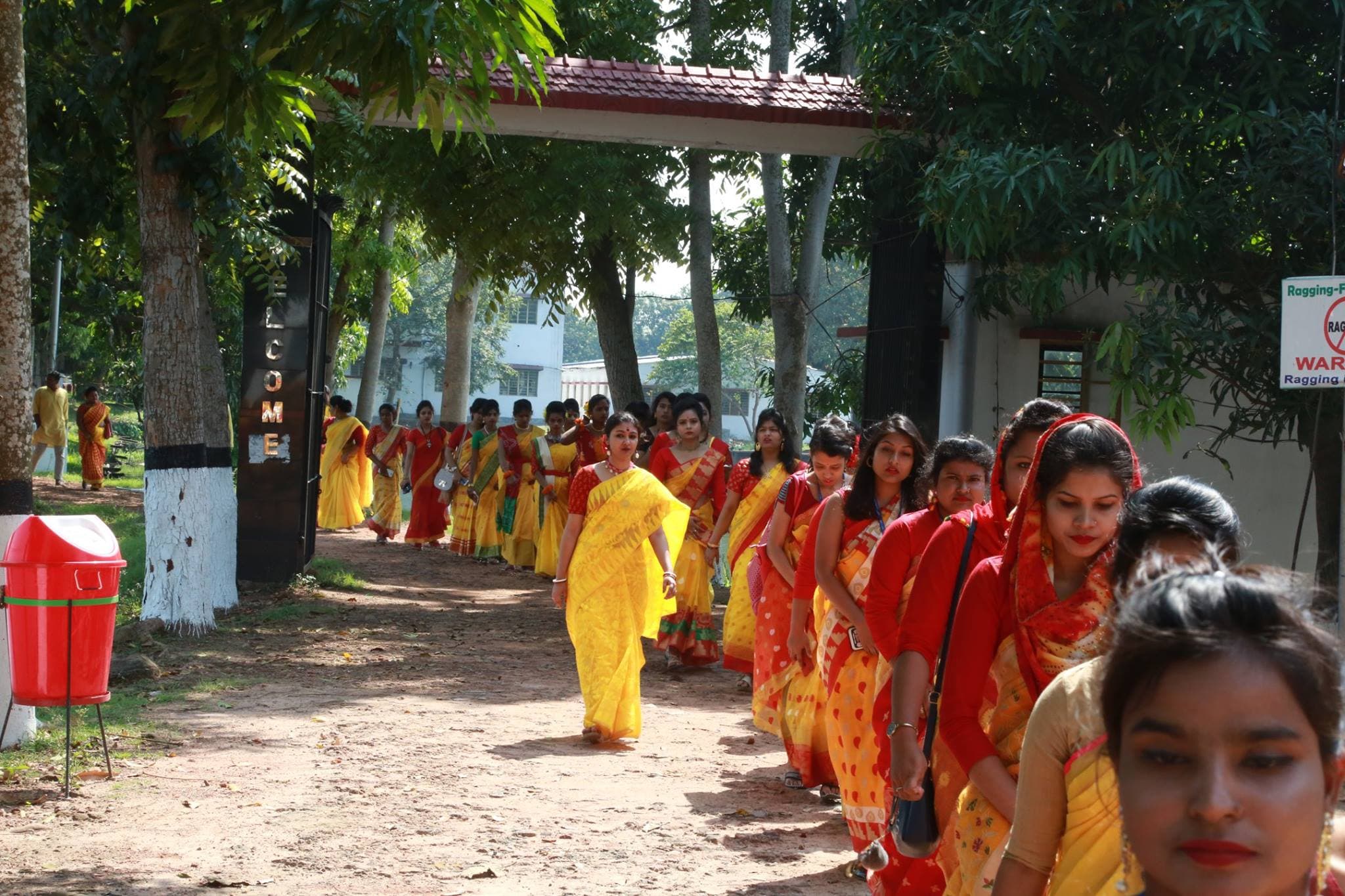 Kingston School of Management and Science Kolkata Basanta Utsav photo 3